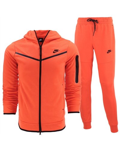 Nike Tech Fleece Full-Zip Hoodie & Pants 2 Pc Set Salmon