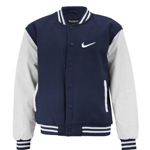 Nike Swoosh Men's Two Tone  Varsity Jacket