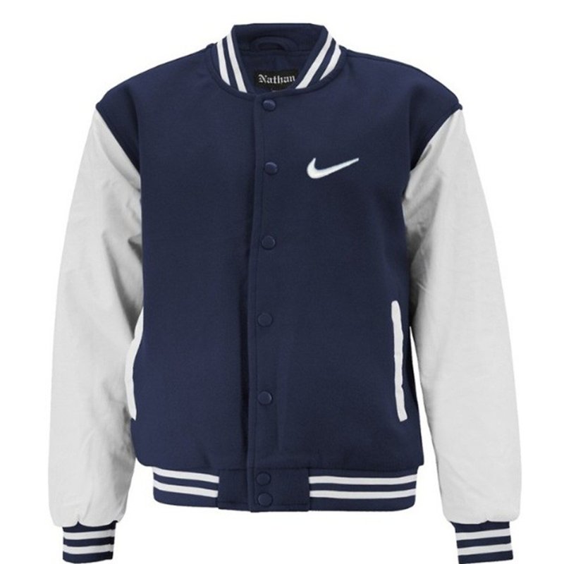 Nike Swoosh Men's Two Tone  Varsity Jacket