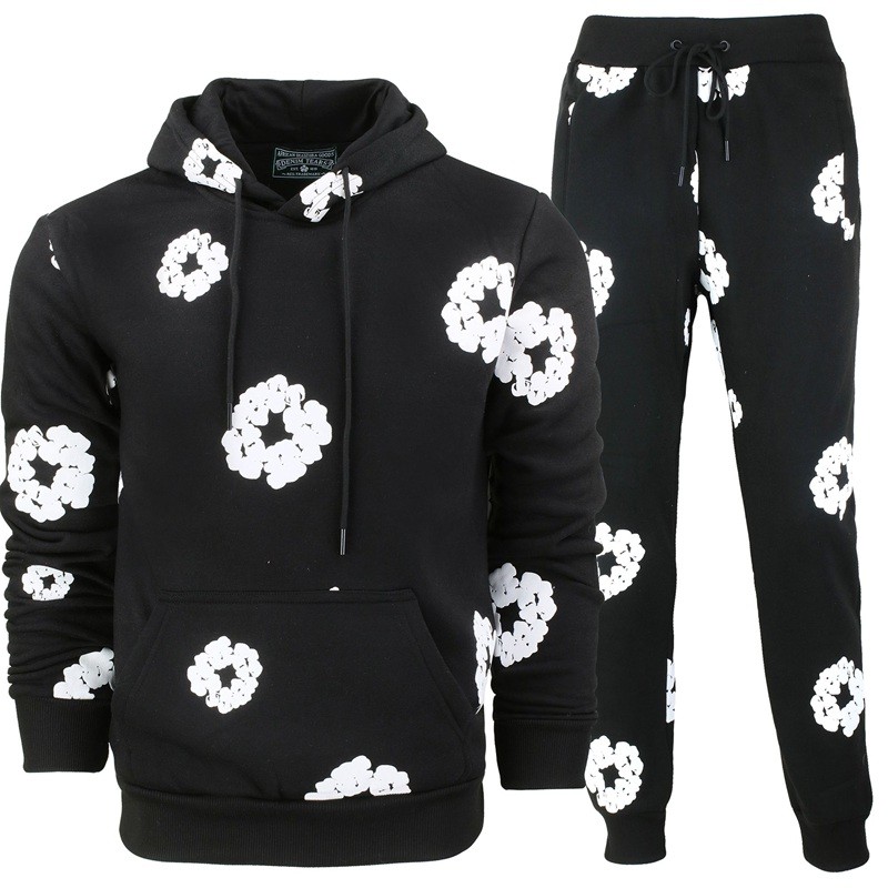 Denim Tears Men's Cotton Wreath Sweatshirt & Sweatpants