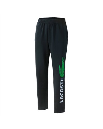 Lacoste Men's Sport Color-Blocked Track Suit Black/White