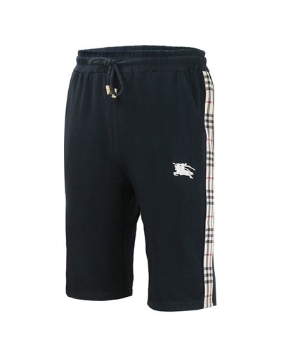 Burberry Men's Crew Neck Jersey & Short  Set Check Graphic