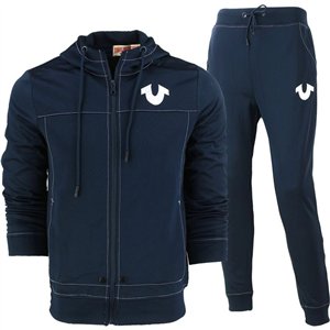 True Religion Buddah Zip Hoodie & Pants Set