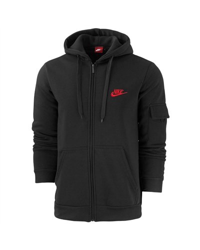 Nike Sportswear Club Fleece Men's Cargo Hoodie & Pants Set Black