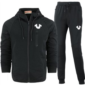 True Religion Men's Tech Fleece Hoodie & Pants Set