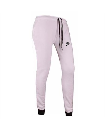 Nike Women's Essential Color Block Fleece Hoodie &Pants  2 Pc Set  White/Black