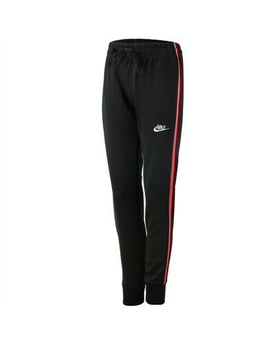 Nike Women's Essential Color Block Pullover Hoodie &Pants  2 Pc Set  Red