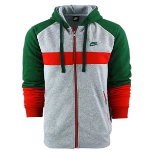 Nike Sportswear Color Block Full-Zip Hoodie & Pants Set