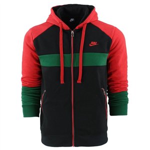 Nike Sportswear Color Block Full-Zip Hoodie & Pants Set