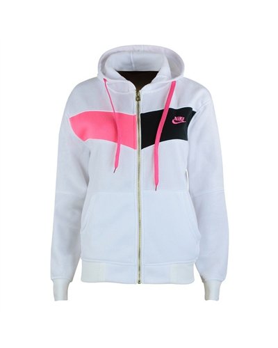 Nike Women's Essential Color Block Full-Zip Fleece Hoodie & Pants Set