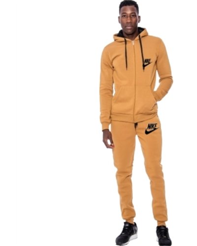 Nike Sportswear Club Fleece Zip Hoodie & Pants Set Timber