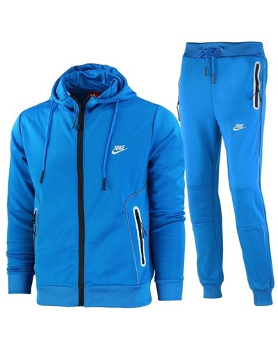 Nike Sportswear Scuba Tech Fleece Jacket & Pants Set 2 Pc Set Royal