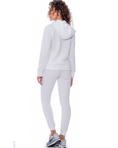 Nike Sportswear Club Fleece Women's Full Zip Hoodie & Pants Set White