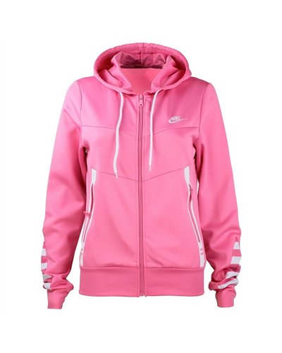 Nike Women's Sportswear Tech Fleece Hoodie & Pants  2 Pc Set Pink