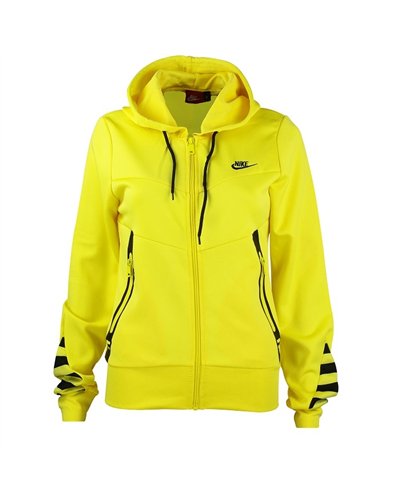 Nike Women's Sportswear Tech Fleece Hoodie &Pants  2 Pc Set  Yellow