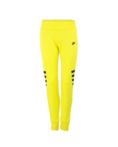 Nike Women's Sportswear Tech Fleece Hoodie &Pants  2 Pc Set  Yellow