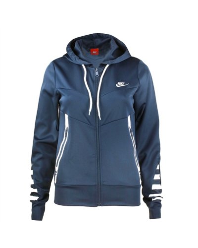 Nike Women's Sportswear Tech Fleece Hoodie & Pants 2 Pc Set Navy