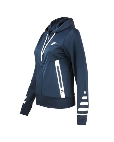 Nike Women's Sportswear Tech Fleece Hoodie & Pants 2 Pc Set Navy