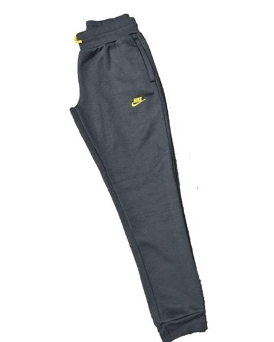 Nike Sportswear Club Fleece Zip Hoodie & Pants Set Black/Yellow