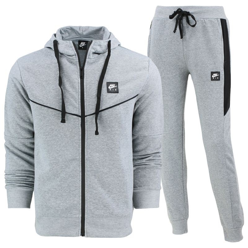 Nike Air Sportswear Club Fleece Men's Full Zip Hoodie & Pants  2pc Set
