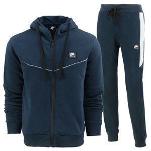 Nike Air Sportswear Club Fleece Men's Full Zip Hoodie & Pants  2pc Set