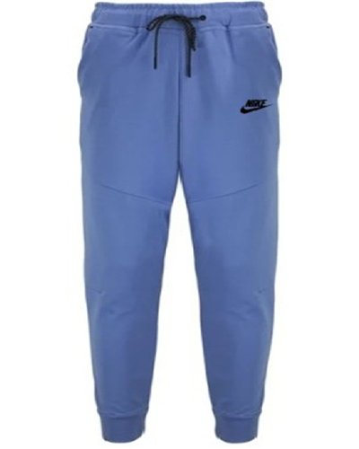 Nike Tech Fleece Full-Zip Hoodie & Pants 2 Pc Set  Dull Blue/Black