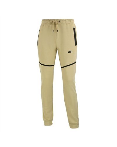 Nike Tech Fleece Full-Zip Hoodie & Pants 2 Pc Set  Taupe/Black
