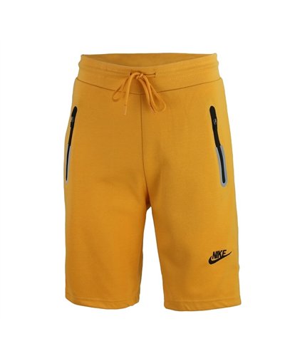 Nike Men's Tech Short-Sleeve Full Zip Hoodie & Short Set Timber