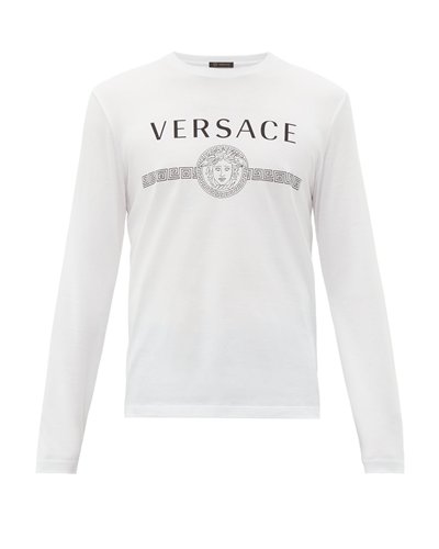 Versace Men's Sustainable Logo T-Shirt