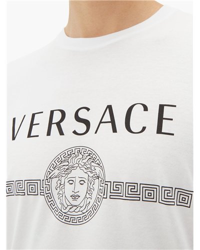 Versace Men's Sustainable Logo T-Shirt
