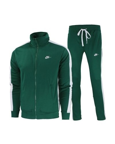 Nike Men's Knit Tracksuit Hunter /White