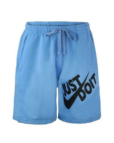Nike Men's Just Do It Crewneck  Top & Short Set Blue