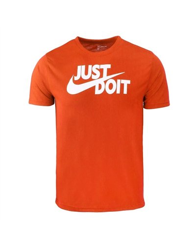 Nike Men's Just Do It Crewneck  Top & Short Set Red