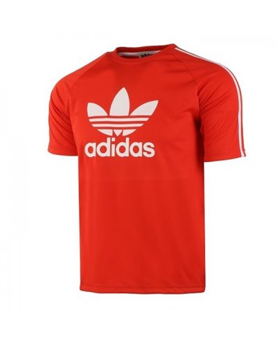 Adidas Men's 3-Stripes  Fleece Shorts & Tee Shirt Set