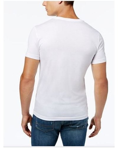 Lacoste Men's Pima Cotton V-Neck T-Shirt  White
