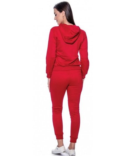 Nike Sportswear Tech Fleece Windrunner Women's Full-Zip Hoodie & Pants Set Red