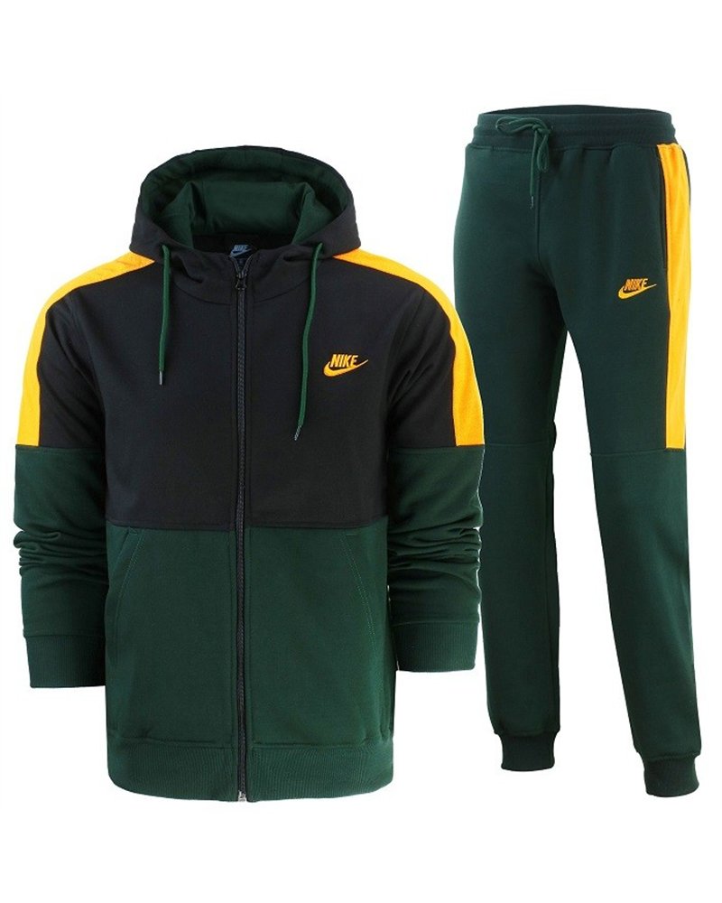 Nike Sportswear Club Fleece Two Tone Zip  Hoodie & Pants Set