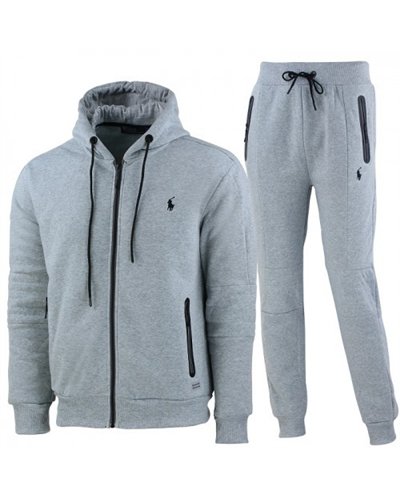 Polo Ralph Lauren Colorblock  Full-Zip Hoodie & Pants Set