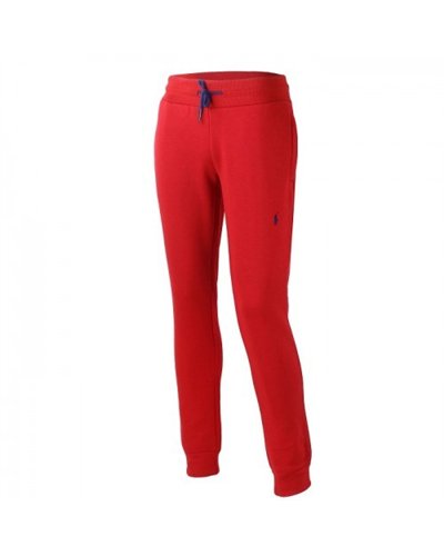 Polo Ralph Lauren Colorblock Fleece Zip Hoodie & Pants Set Red