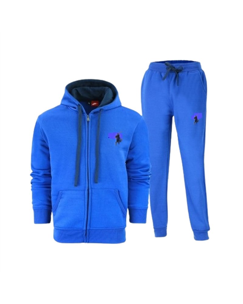 Polo Ralph Lauren Colorblock Fleece Zip Hoodie & Pants Set Royal