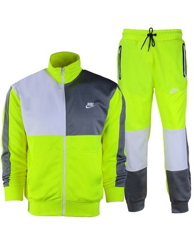 Nike Sportswear Colorblock Track Suit Jacket & Pants Set 2 Pc Set