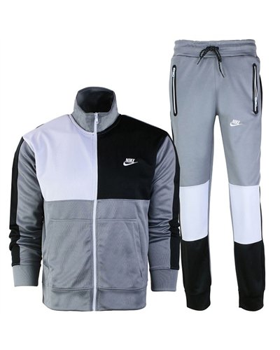 Nike Sportswear Colorblock Track Suit Jacket & Pants Set 2 Pc Set