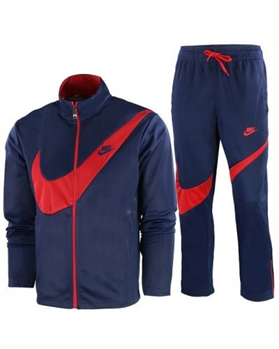 Nike Sportswear Swoosh  2 Piece Tracksuit Navy