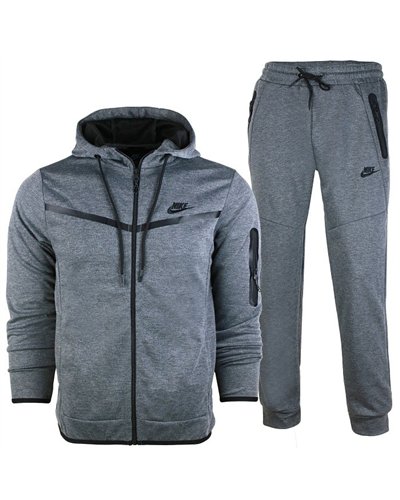 Nike Sportswear Tech Men's Hoodie & Pants Set Charcoal