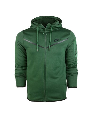Nike Men's Tech  Fleece Zip Hoodie & Pants Set Olive