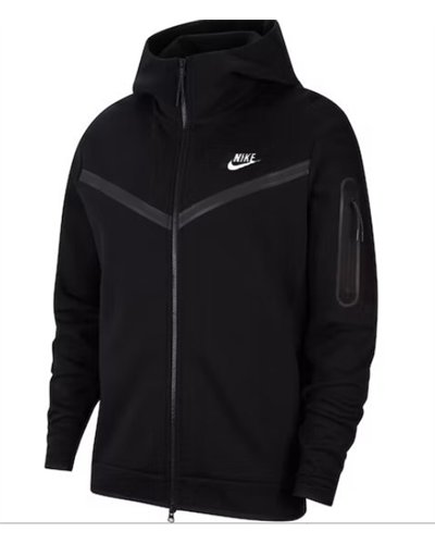Nike Men's Tech  Fleece Zip Hoodie & Pants Set Black