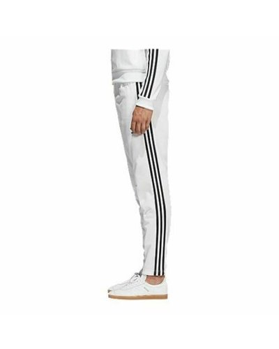 Adidas Two Tone 3-Stripe Tricoat Track Set Jacket & Pants White