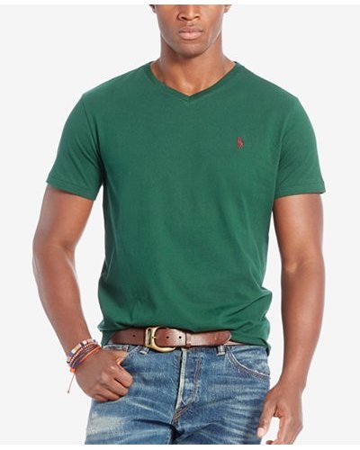 Ralph Lauren Lot Of  10 Men's  V Neck T Shirts Special Deal