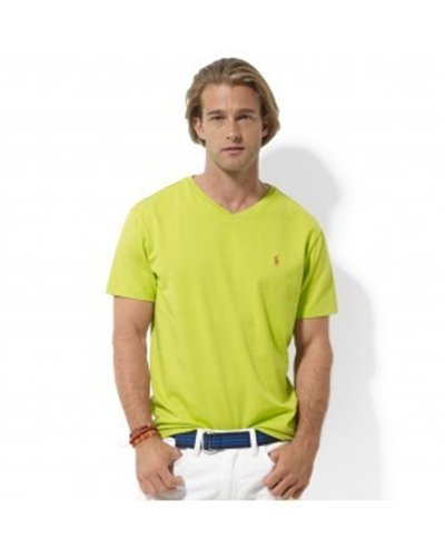 Ralph Lauren Lot Of  10 Men's  V Neck T Shirts Special Deal