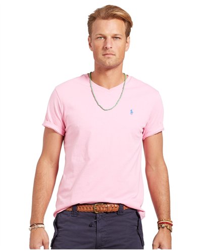 Ralph Lauren Lot Of  10 Men's  V Neck T Shirts Special Deal